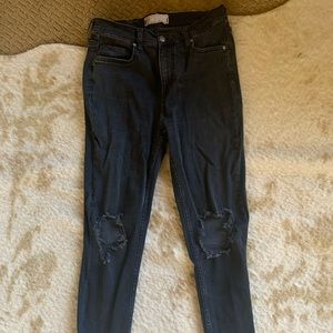 Fp busted knee skinny jean
